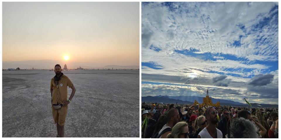 Dan Murray-Serter attended his seventh Burning Man festival this year. 