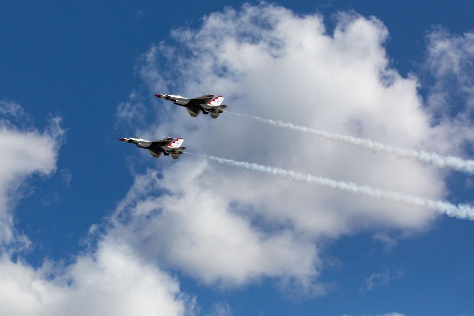 The 2023 Orlando Air Show at Orlando Sanford International Airport.