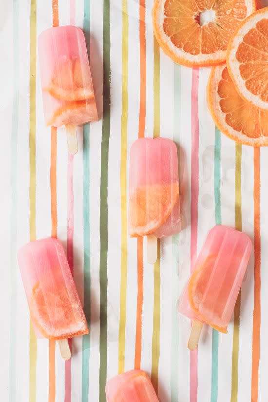 Grapefruit Popsicles