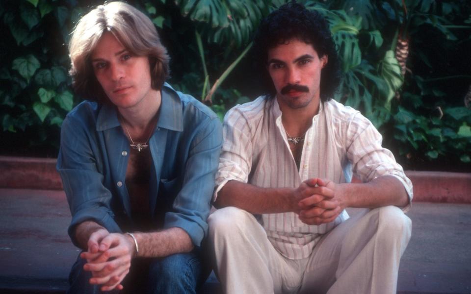Daryl Hall and John Oates in 1970 - Getty