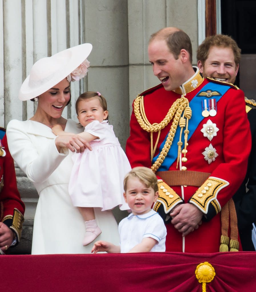 Here she is on the royal balcony in 2016. Photo: Getty