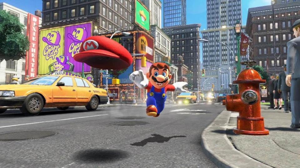 nintendo switch games - Super Mario Odyssey 