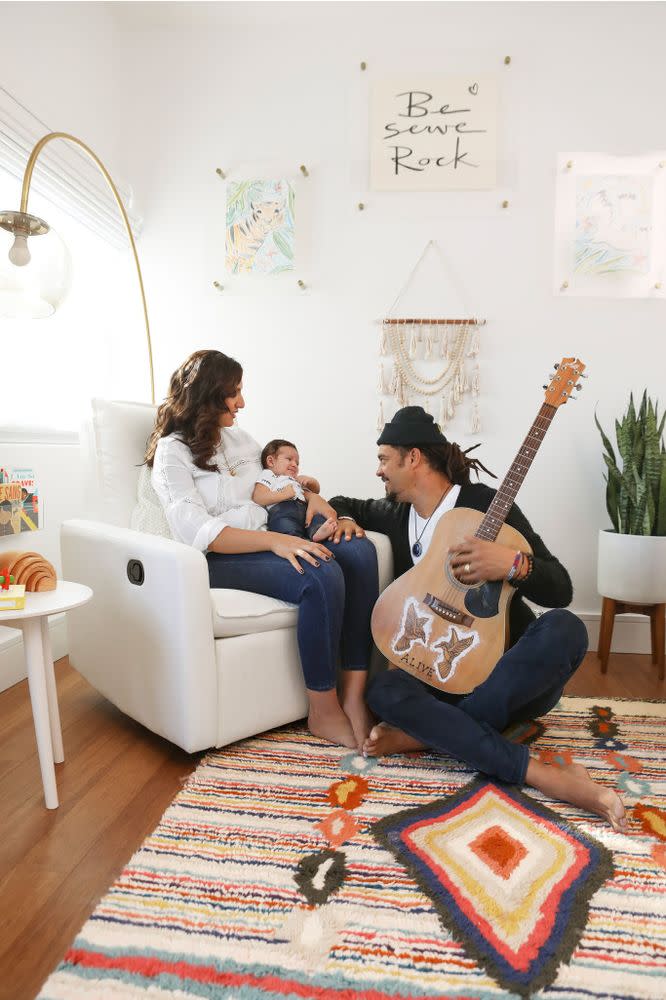 Michael Franti and family