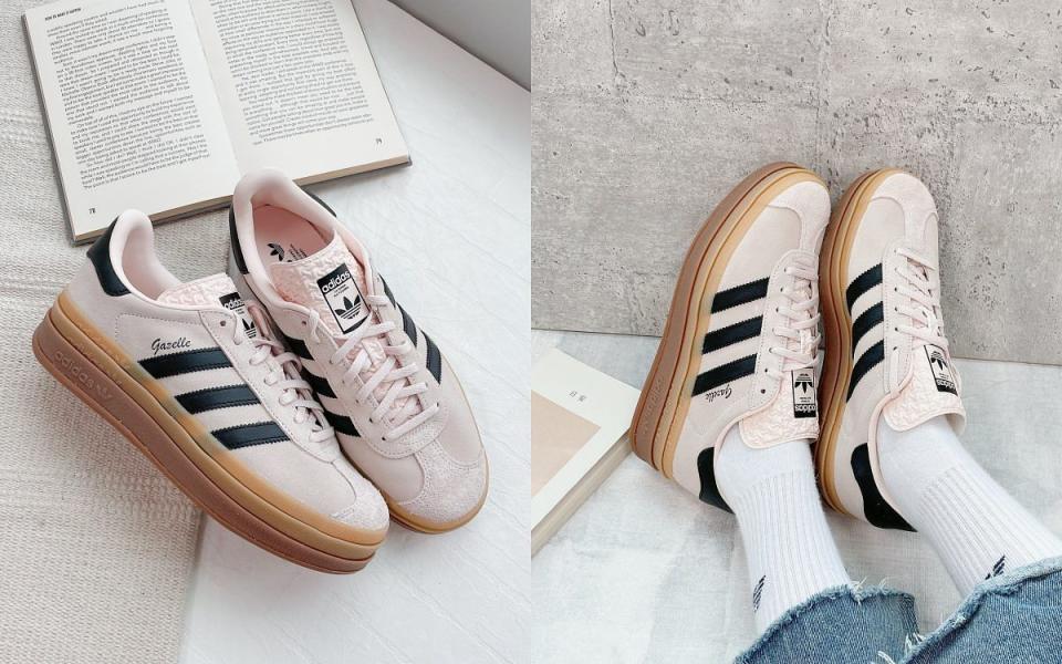 adidas Originals GAZELLE BOLD早已是女子們口耳相傳必須收的強勢爆款 Photo Via:LOOKin編輯拍攝