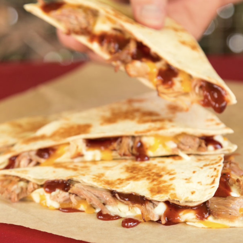 Taco Bell BBQ Pork Quesadilla - United Kingdom