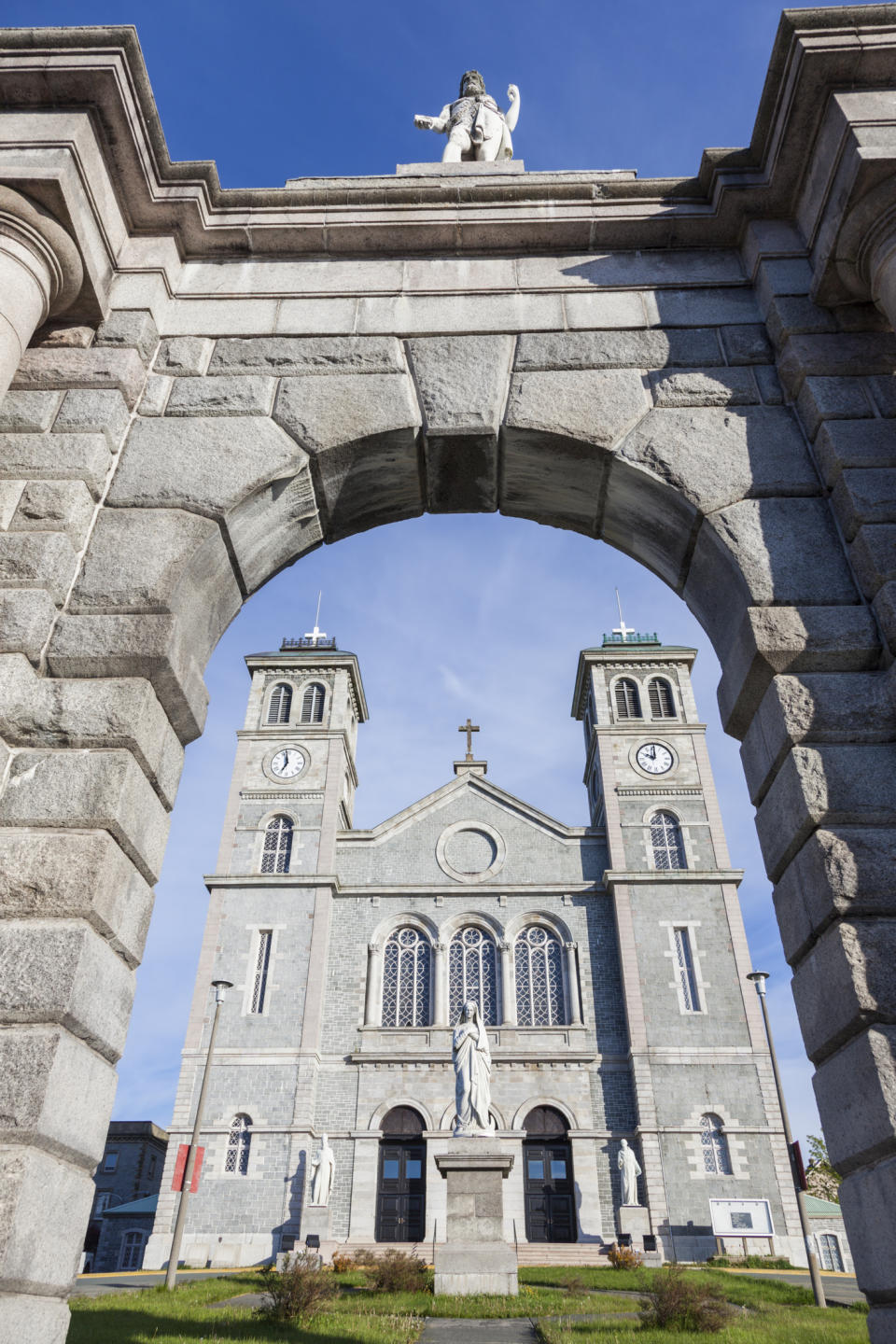 La catedral basílica de San Juan Bautista.