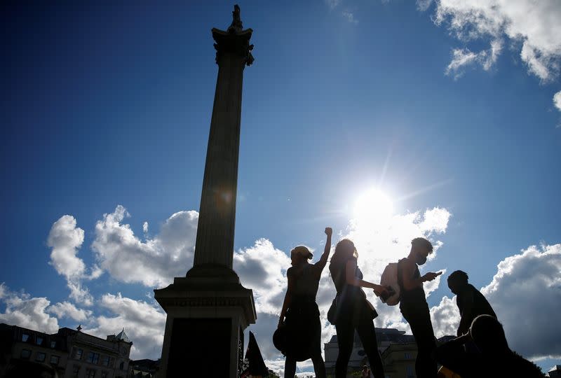 Black Lives Matter protest, in London