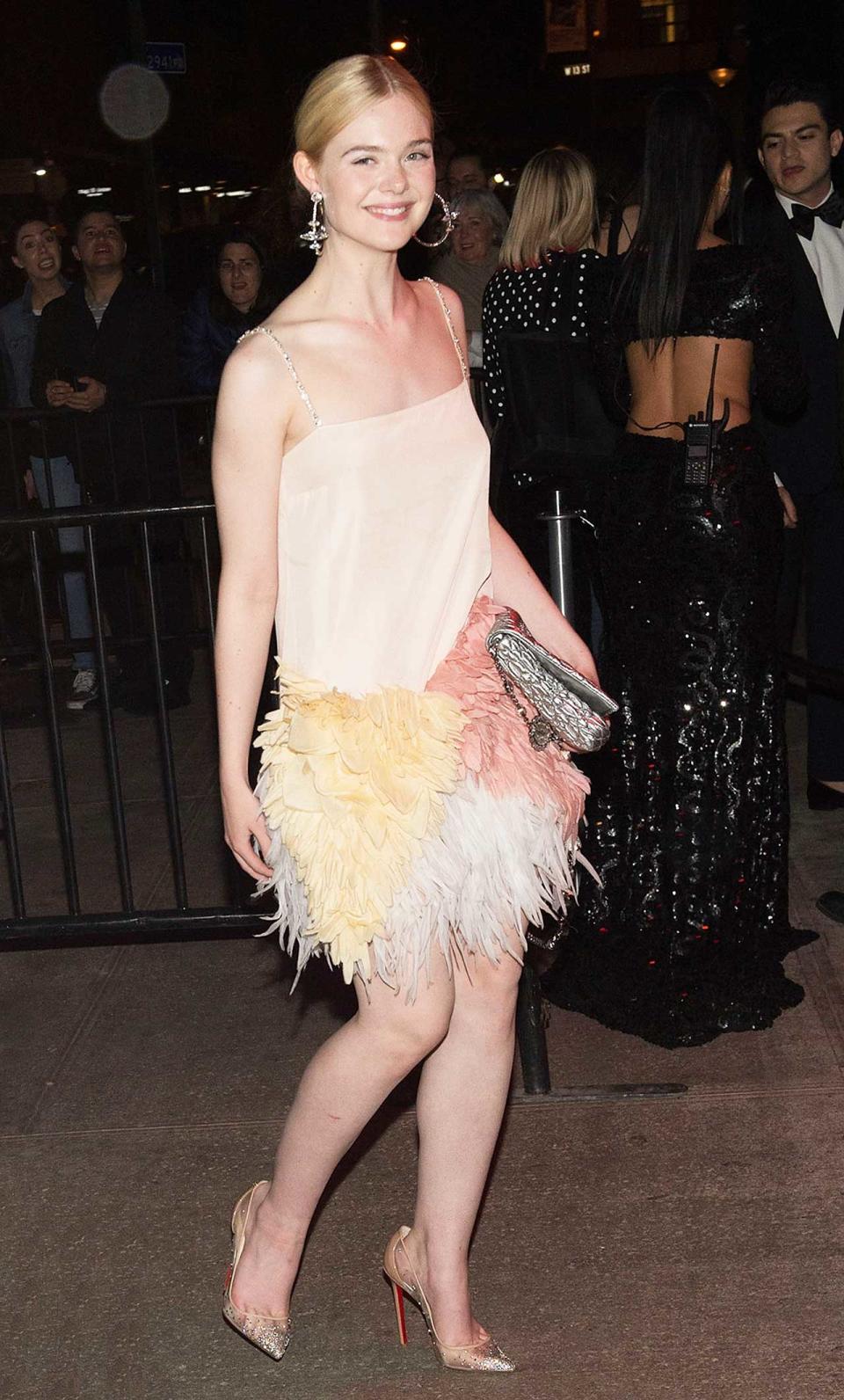 Elle Fanning In Miu Miu