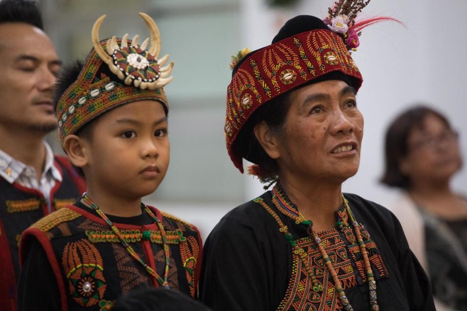 來義部落保有排灣族傳統文化。