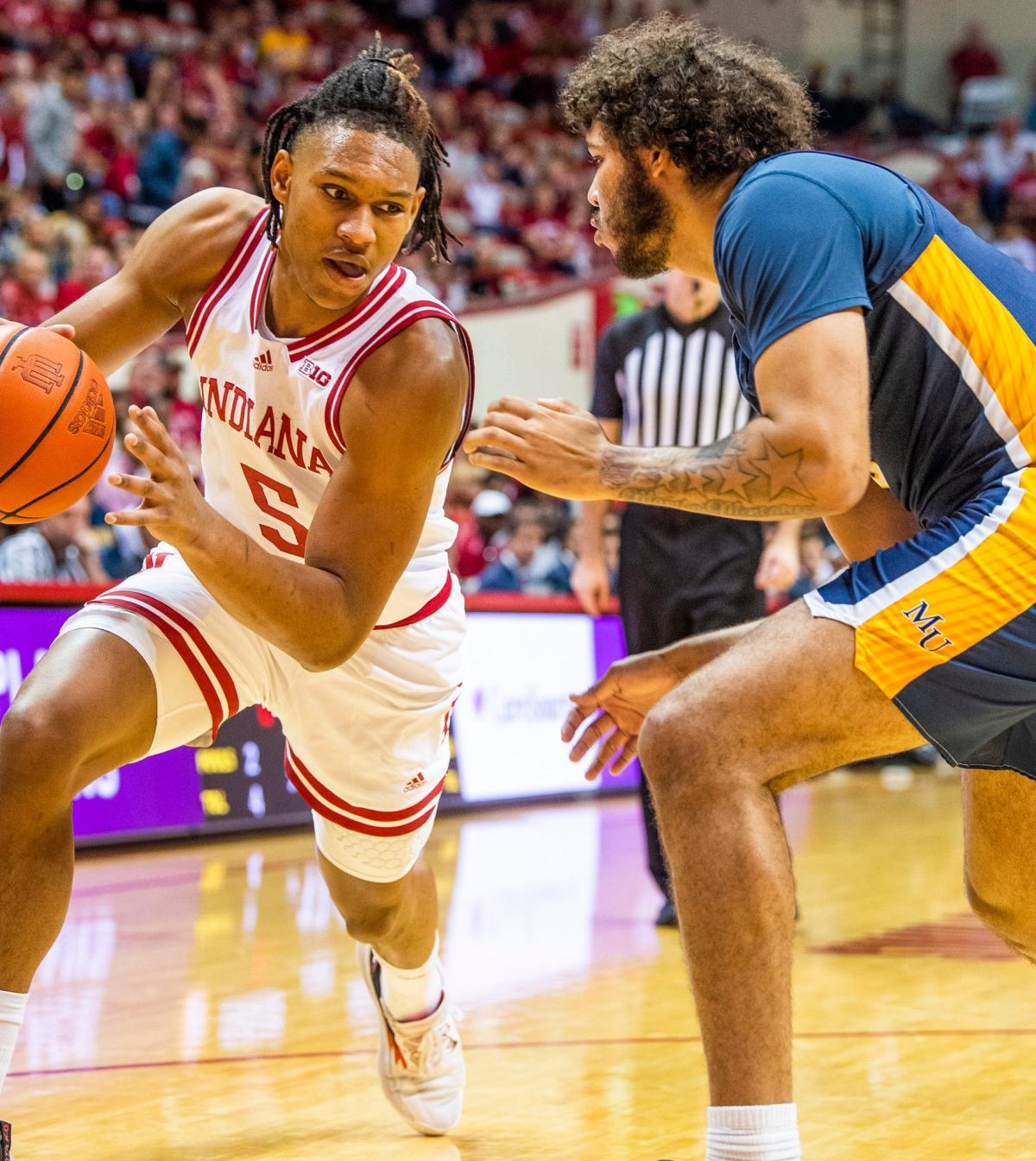 Heavy-hearted Indiana basketball mourns Bob Knights, wins exhibition game over Marian