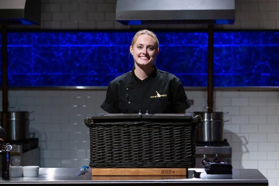 Bicyclette Cookshop's Executive Chef Kayla Pfeiffer makes her Food Network debut on Chopped, Jan. 9.