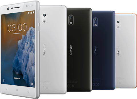 Nokia 3 smartphone