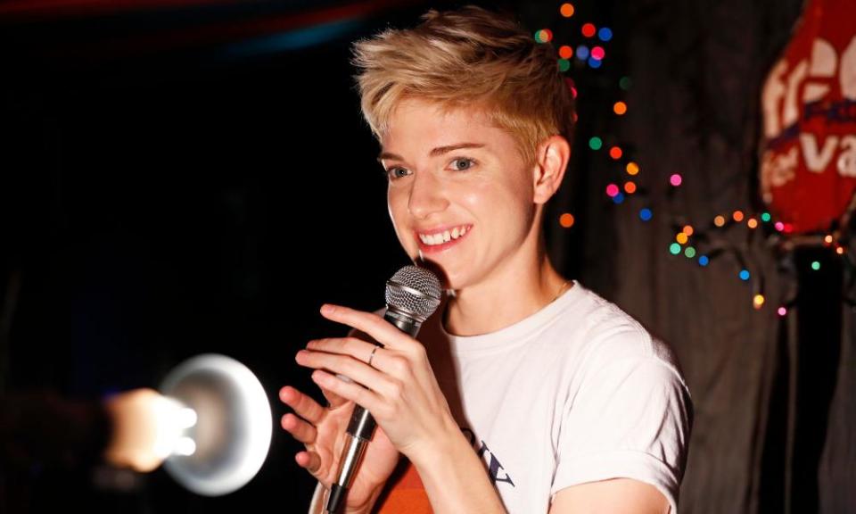 Standup Mae Martin, seen here at the Edinburgh fringe in 2017, had a TV hit with Feel Good.