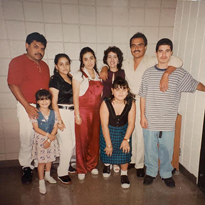 Cipriano Chavez-Alvarez, second from right, poses with family members in an undated photo. / Credit: Krystal Chavez-Alvarez