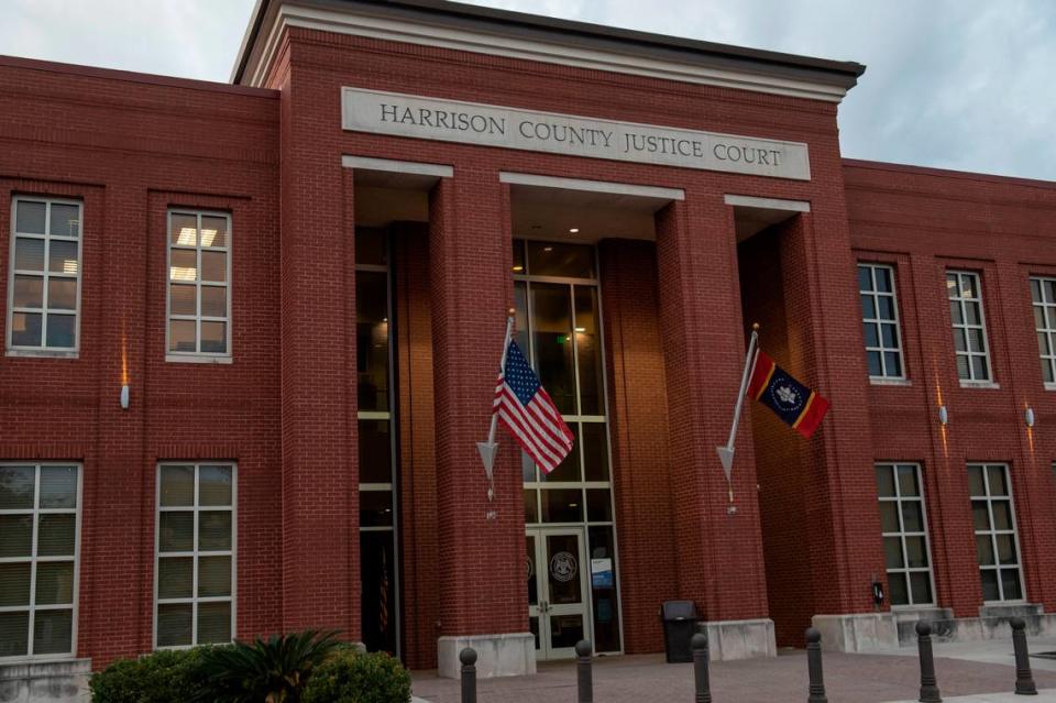 Harrison County Justice Court in Gulfport on Wednesday, Jan. 19, 2022.