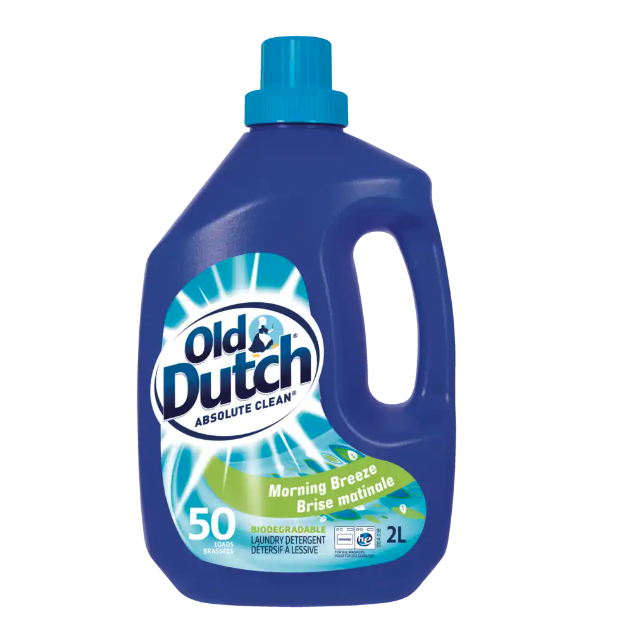 Old Dutch Absolute Clean Liquid Laundry Detergent. Image via Canadian Tire.