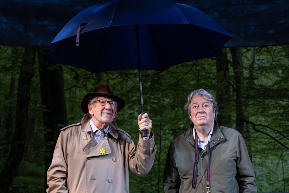 McKellen and Allam in Frank & Percy (Jack Merriman)