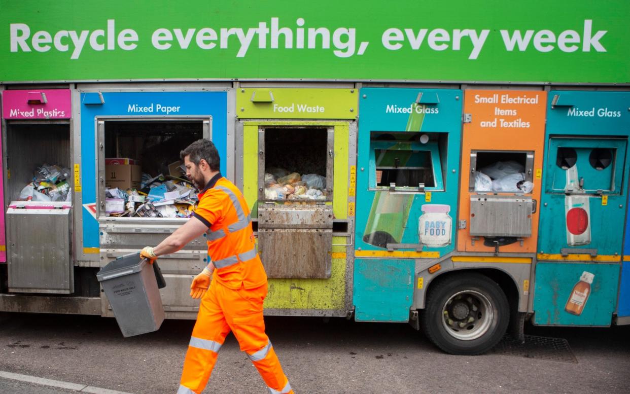 recycling in south Gloucestershire - Tom Pilston