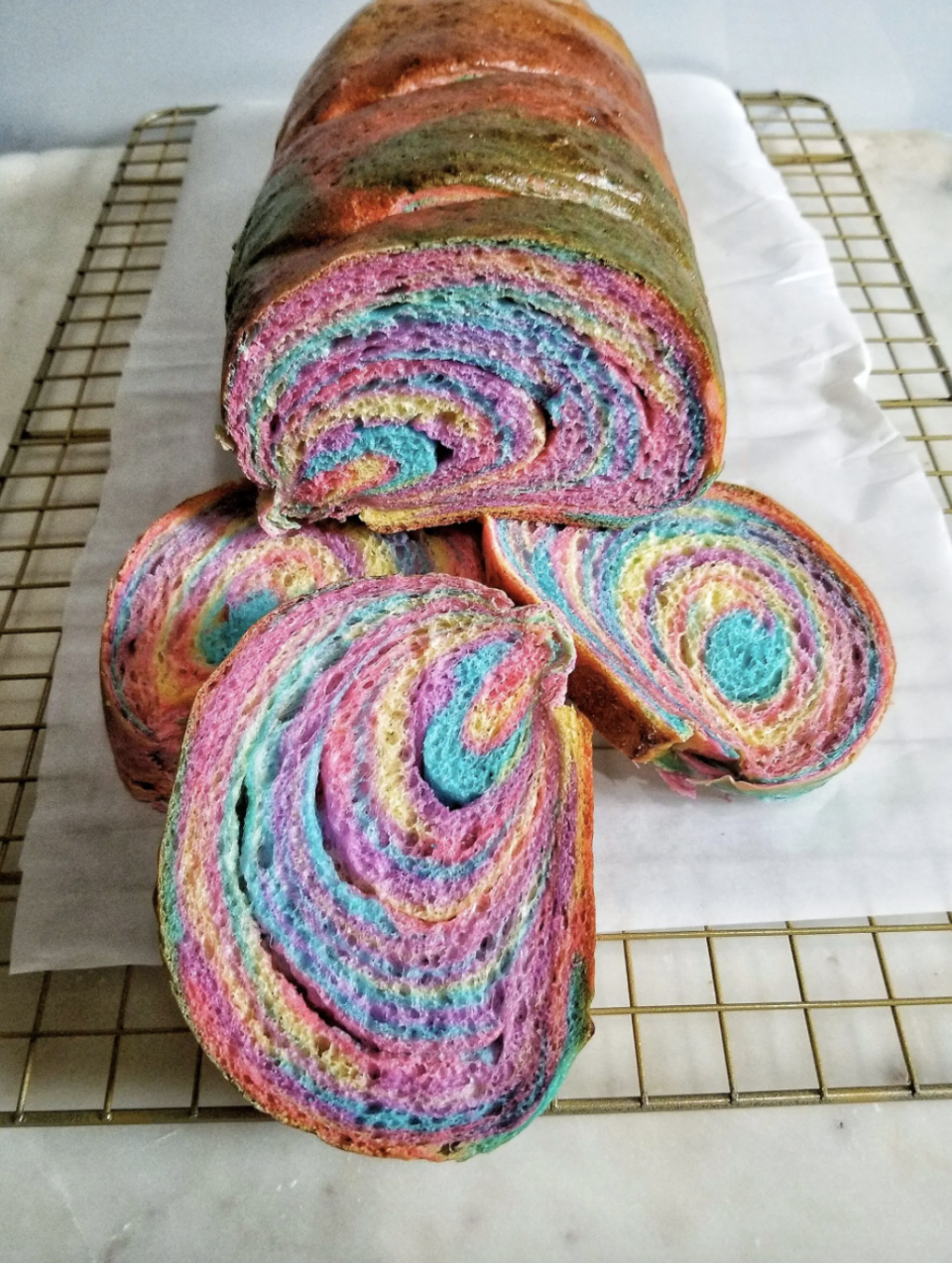 11) Rainbow Bread