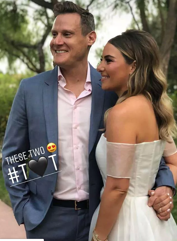 Trevor Engelson has had his own fairytale wedding over the weekend as he tied the knot with <span>nutritionist</span> <span>Tracey Kurland </span>Source: Instagram/efcollection