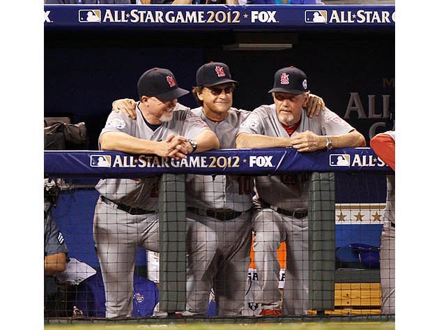 Former St. Louis Cardinals manager Tony La Russa is back in the dugout