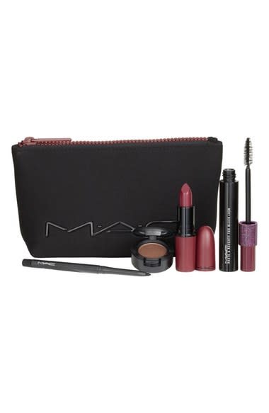 MAC Cosmetics “Look in a Box — Sassy Siren” Burgundy Lip & Eye Kit