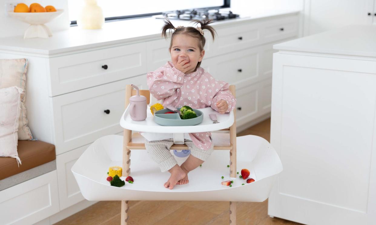 <span>Catchy – the highchair addition for messy little eaters.</span><span>Photograph: PR Image</span>