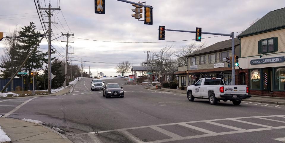 A $507,000 improvement project in Buzzards Bay for the Main Street and Academy Drive intersection will get underway once the nearby Massachusetts Maritime Academy concludes its June graduation weekend. A key focus of the upgrade is pedestrian safety and vehicle speed reduction, town officials said.