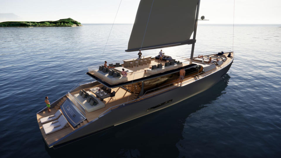 Boa Kingdom Wooden Sailing Yacht