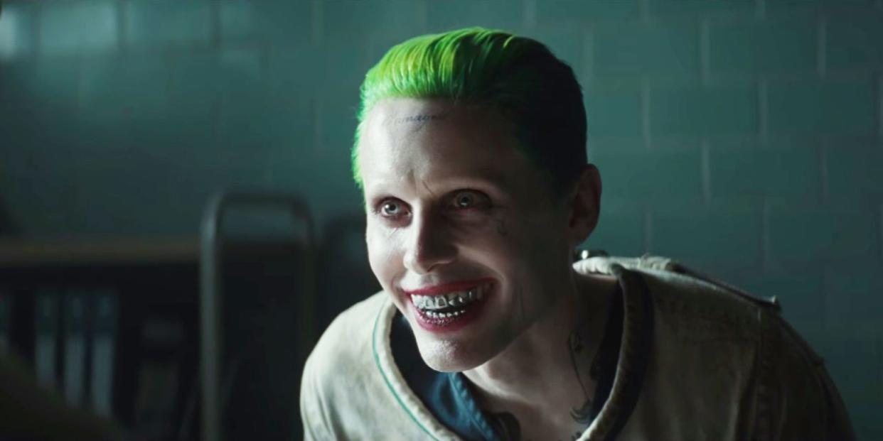 Jared Leto as The Joker (Credit: Warner Bros)