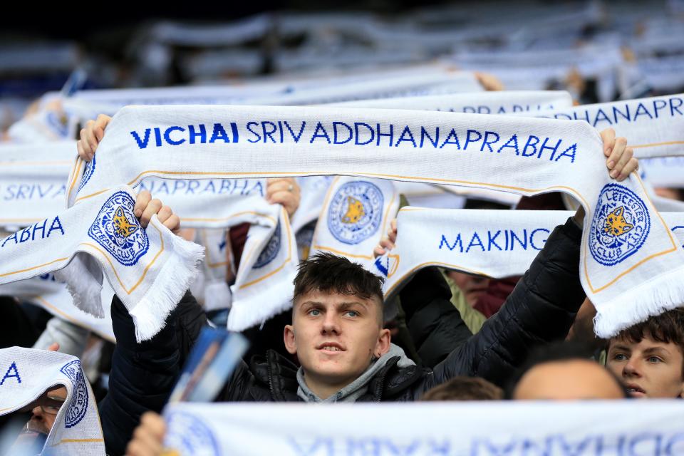 Vichai Srivaddhanaprabha is still adored by Leicester City fans. (Credit: Getty Images)