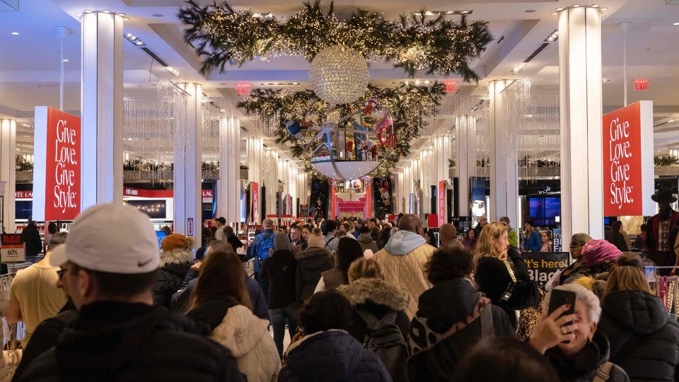 Retailers this year trotted out early Black Friday-like deals weeks ahead of the annual day-after-Thanksgiving shopping bonanza. - Yuki Iwamura/AFP/Getty Images