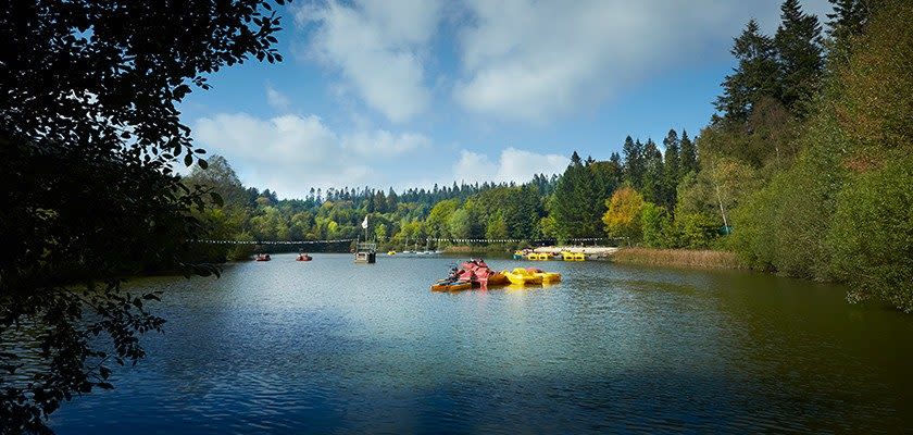 The tourist centre has been open since 1994 (Center Parcs)