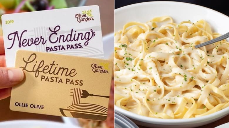 Composite image of pasta passes and pasta