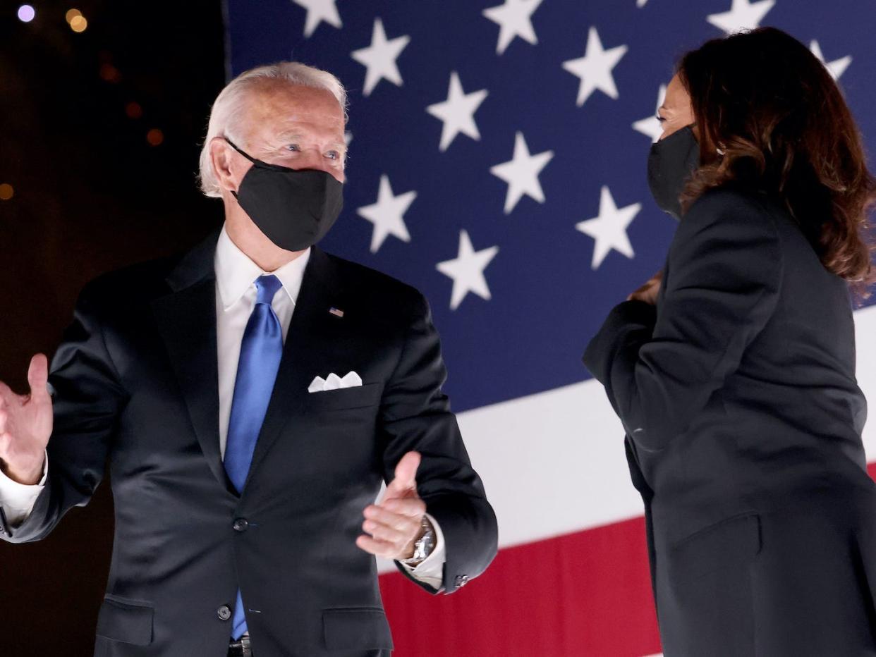 Joe Biden and Kamala Harris