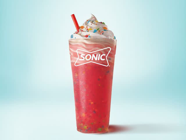 Sonic Sonic and Sour Patch collaborate on slush