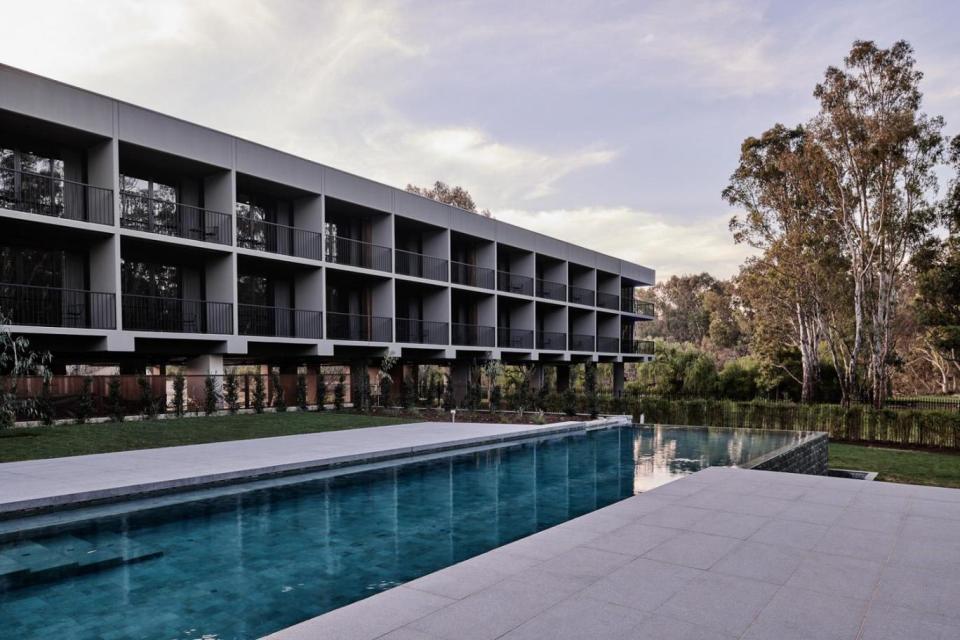 Take a dip in the pool (Mitchelton Hotel and Spa)