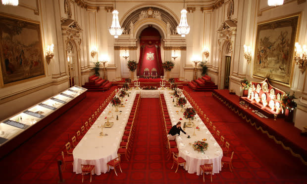 Buckingham Palace Ballroom