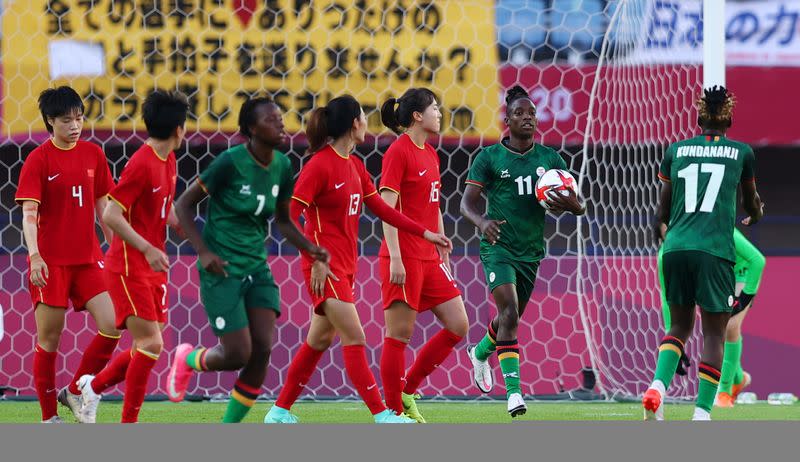 Soccer Football - Women - Group F - China v Zambia