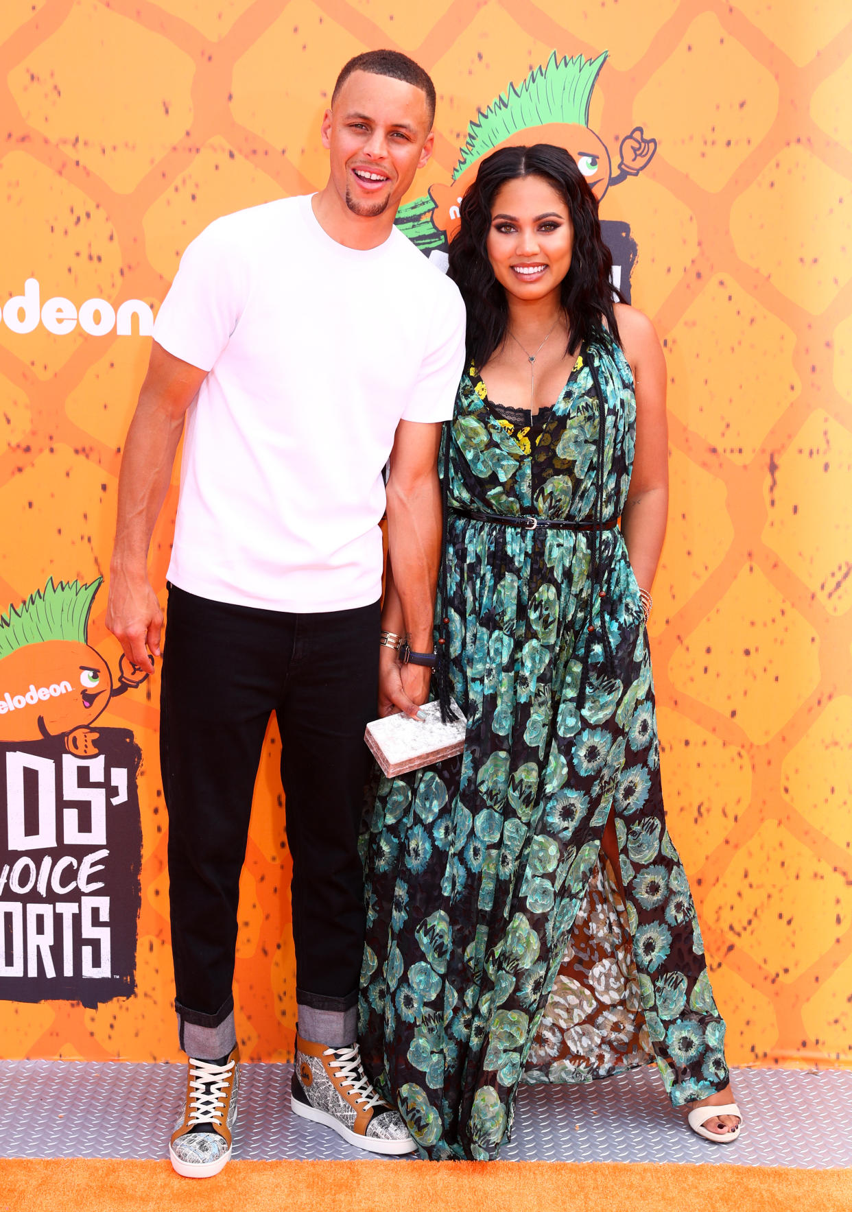 Ayesha Curry, the wife of NBA star Stephen Curry, says she was jostled by a fan while eight months pregnant. (Photo: Getty Images)