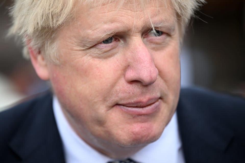 Downing Street has confirmed Boris Johnson was not among those to be fined in the latest tranche of penalties issued by the Metropolitan Police over partygate (PA) (PA Wire)