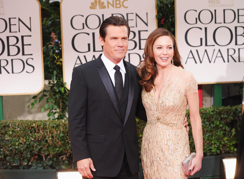 Diane Lane and Josh Brolin split in February. Their <a href="http://www.huffingtonpost.com/2013/12/02/josh-brolin-diane-lane-divorced_n_4373282.html" target="_blank">divorce was finalized</a> in December. 