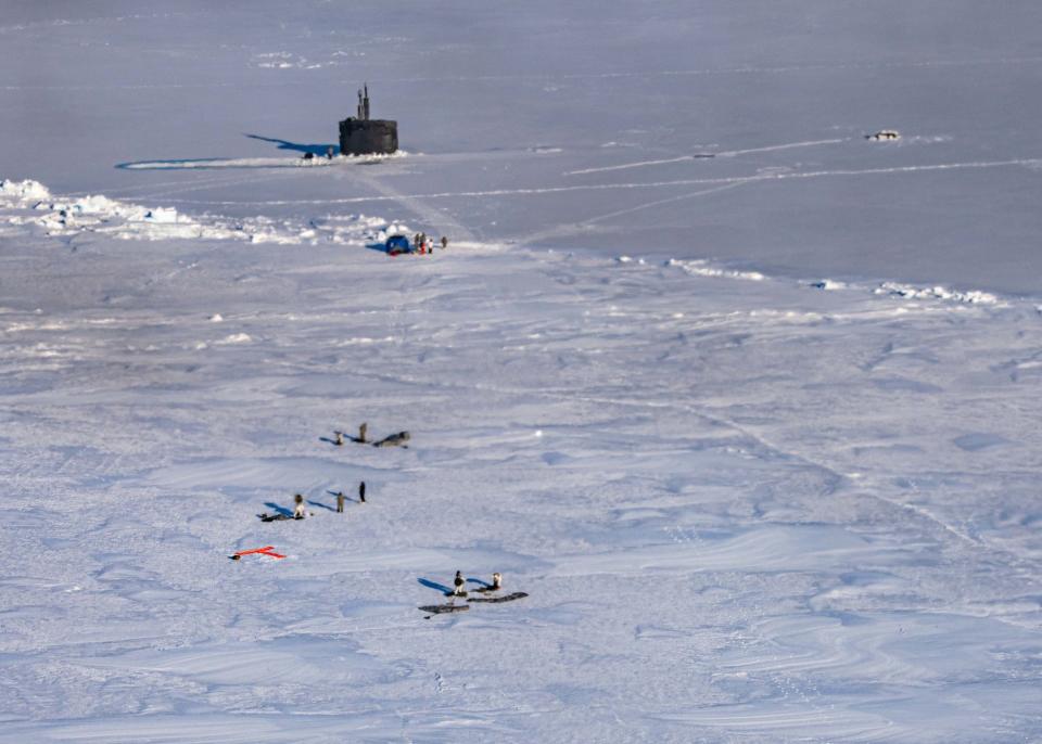 Navy SEAL parachute Alaska Arctic submarine