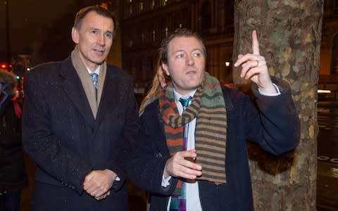 Foreign Secretary Jeremy Hunt and Richard Ratcliffe - Credit: Julian Simmonds