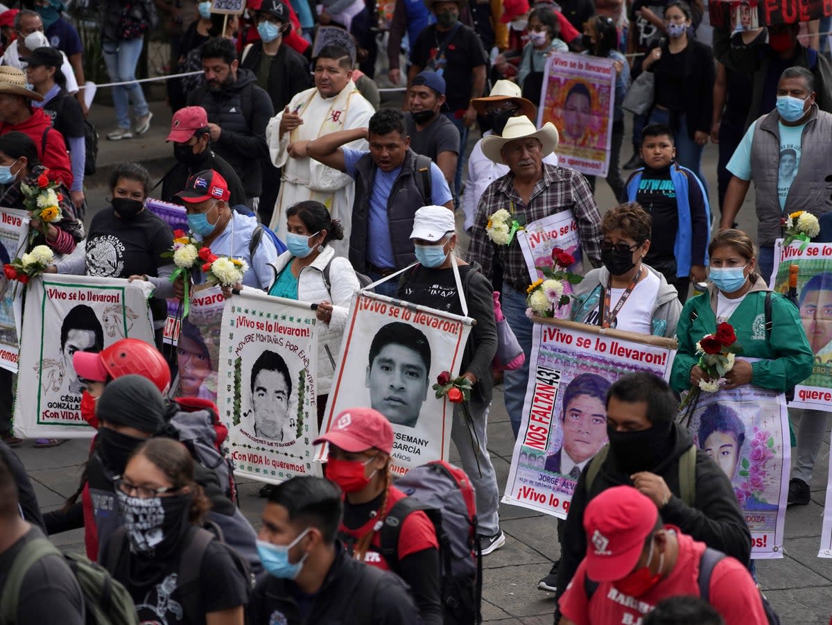 MÉXICO-ESTUDIANTES DESAPARECIDOS (AP)