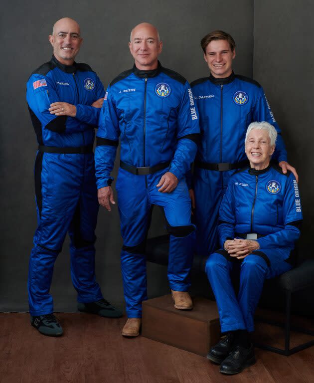 New Shepard crew portrait