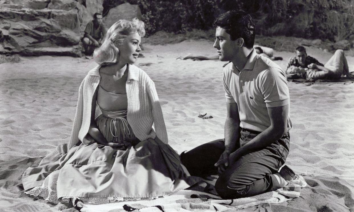 <span>James Darren and Sandra Dee in Gidget (1958).</span><span>Photograph: Columbia/Kobal/Shutterstock</span>