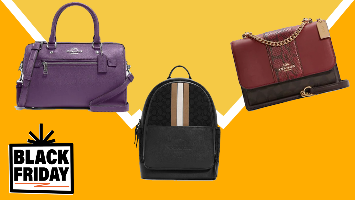 Snag these Coach bags and backpacks at a huge discount for Black Friday