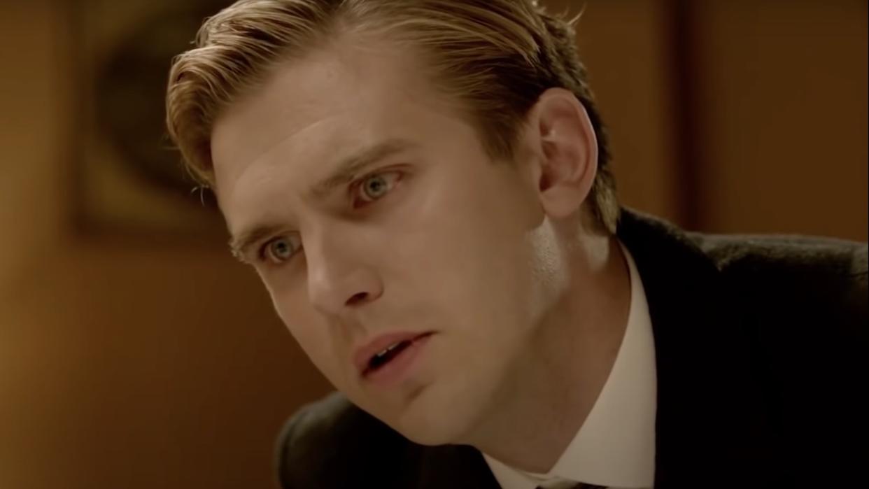  Dan Stevens as Matthew Crawley in Downton Abbey. 