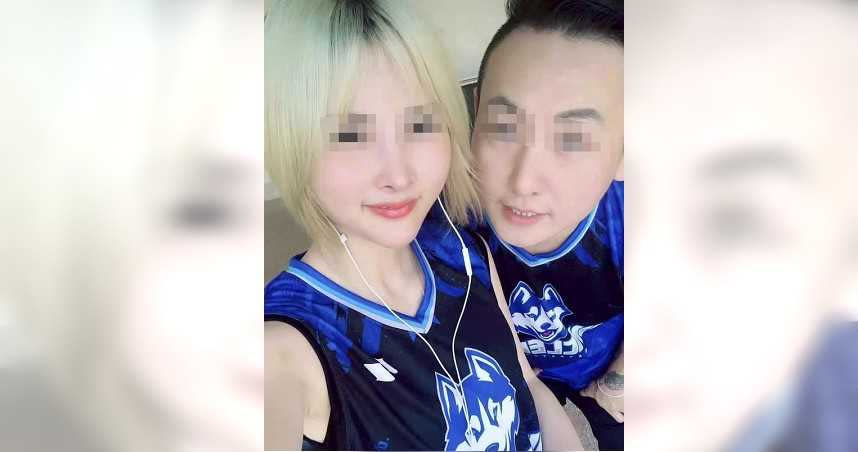 泰國箱屍案，網路流傳盧姓男子與妻子的恩愛照片。（圖／翻自網路）